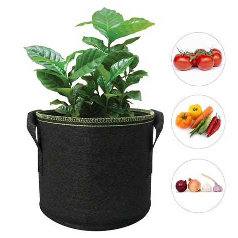Growing Bags for Household Plants Gardening Pots . . 40 gallon nursery pots